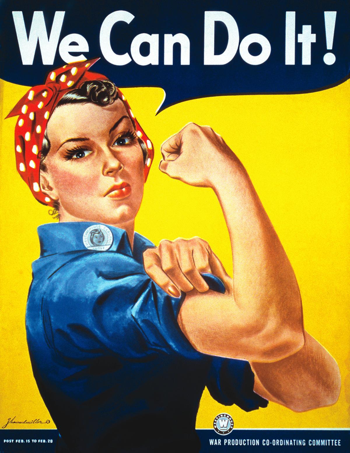 We Can Do It! Poster de propaganda de la Segunda Guerra Mundial