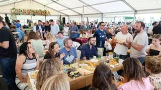 Mesa y mantel para 400 en el cierre de las fiestas de La Fresneda: "Han sido un éxito"