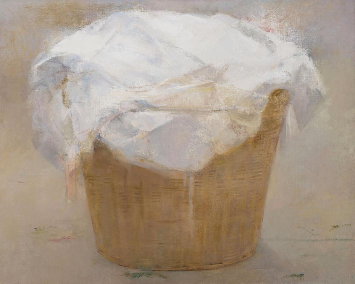 Carmen Laffón. Variaciones/Canasta con ropa blanca, 1992-1996