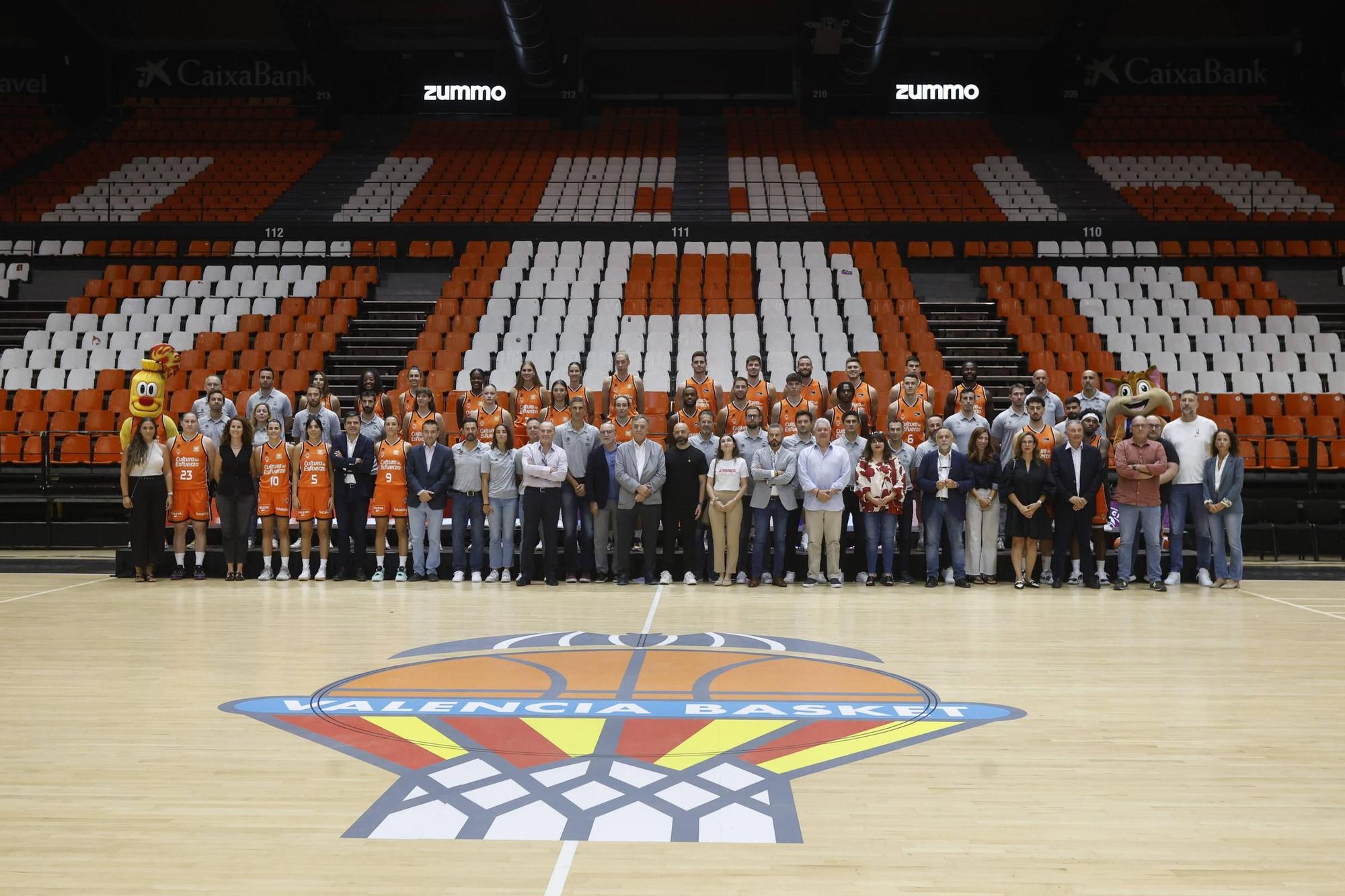 Así es la gran familia taronja: más de 600 jugadores del Valencia Basket