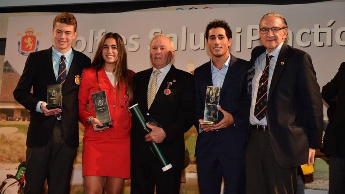 El golf catalán tuvo protagonismo en la Noche del Golf Español 2016