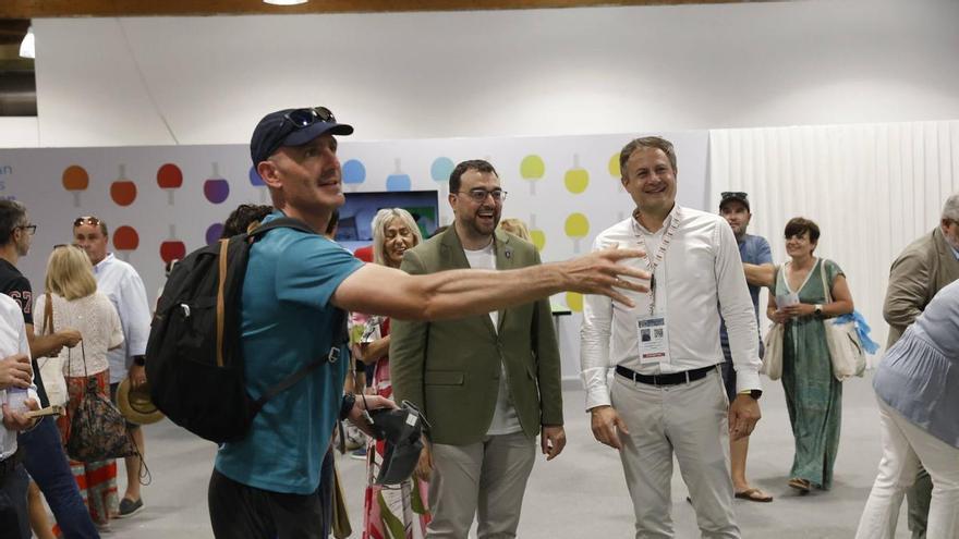 La visita del presidente Barbón a la Fidma