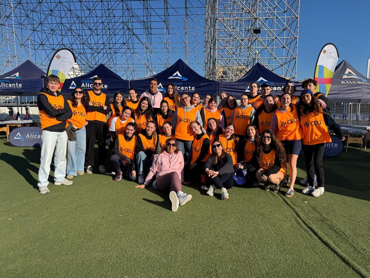La experiencia se enmarca en la formación práctica en fisioterapia deportiva del alumnado del CEU