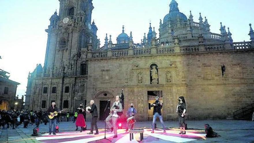 Ceremonia de la prolongación del Xacobeo otros 365 días.   | // XOÁN ÁLVAREZ