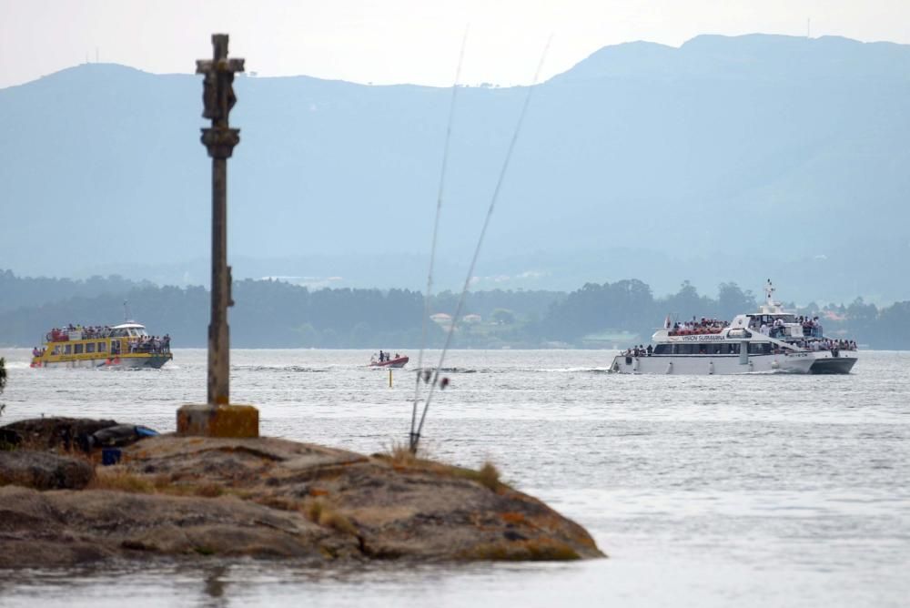 Los catamaranes ''toman'' la ría de Arousa por el Ap