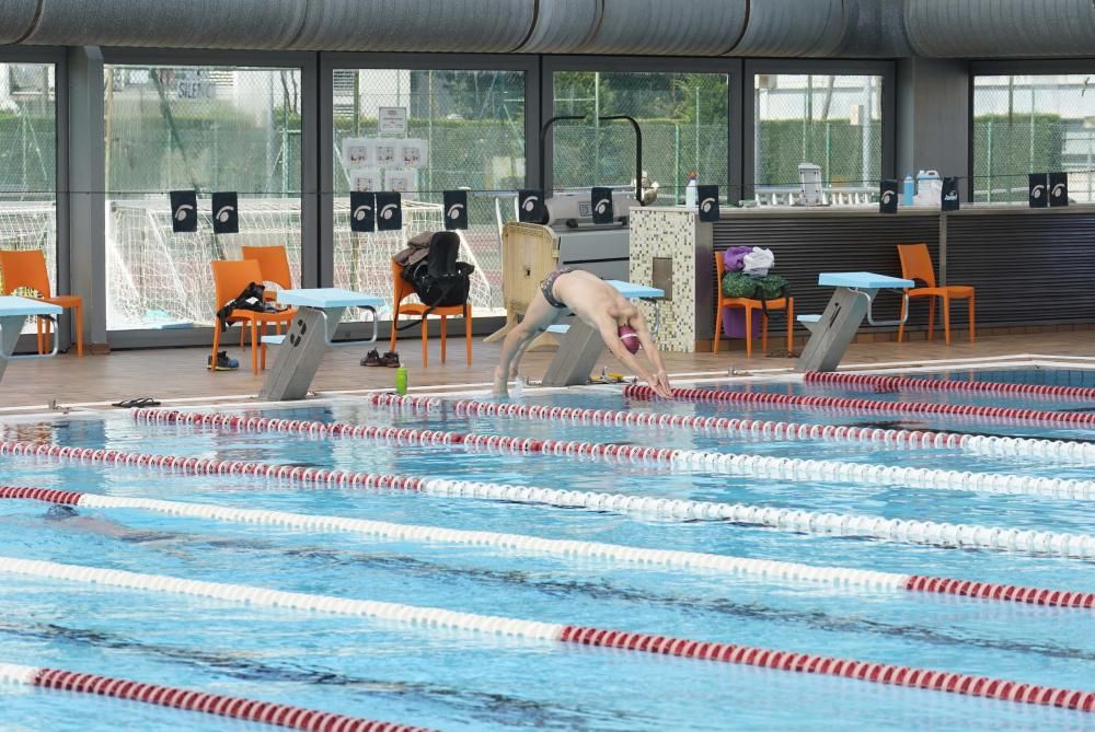 Les piscines de Sant ponç reobertes.