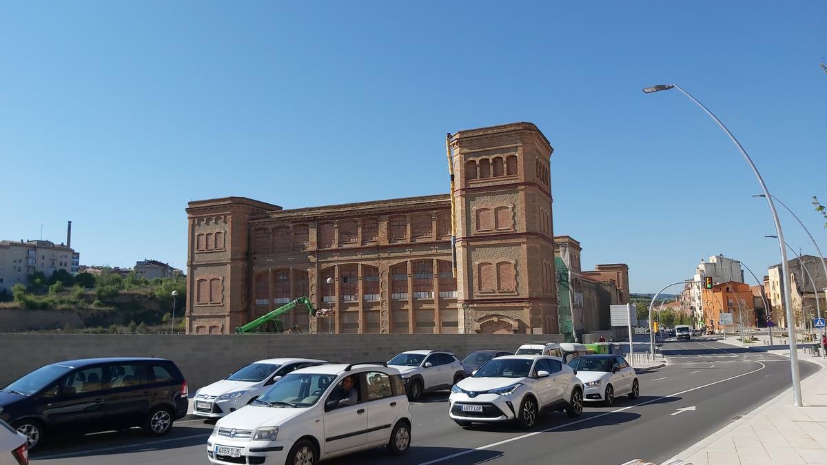 L&#039;edifici de la Fàbrica Nova de Manresa