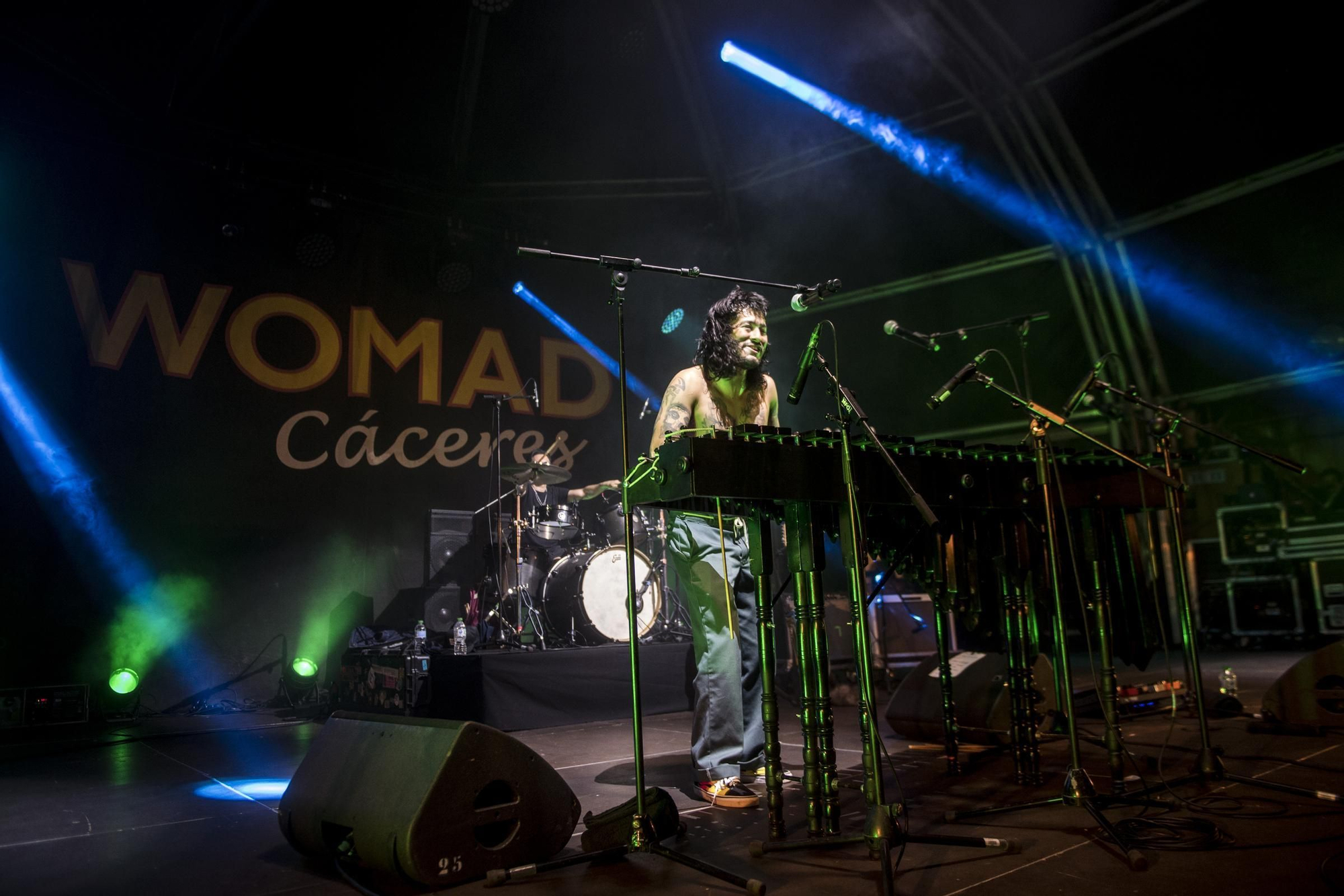 Vive el primer día de Womad en Cáceres