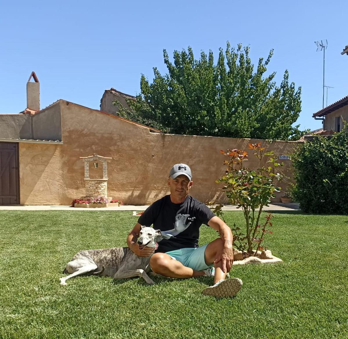 Rocío, con Mario Geras