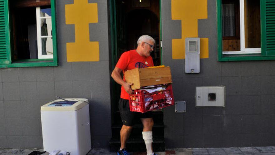 El desalojo de las cuatro familias afectadas por la inestabilidad de la calle Pelinor se produjo en noviembre de 2016.