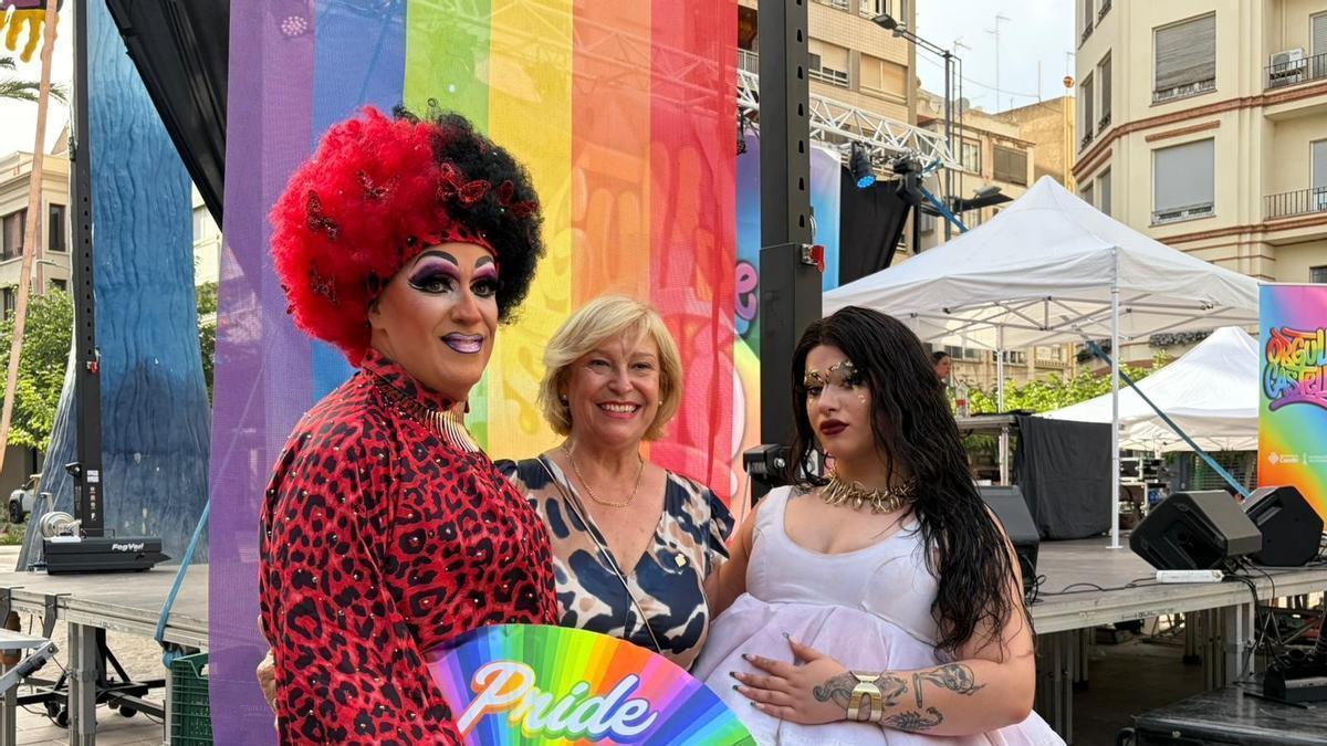 La concejala Clara Adsuara, en el Orgullo.