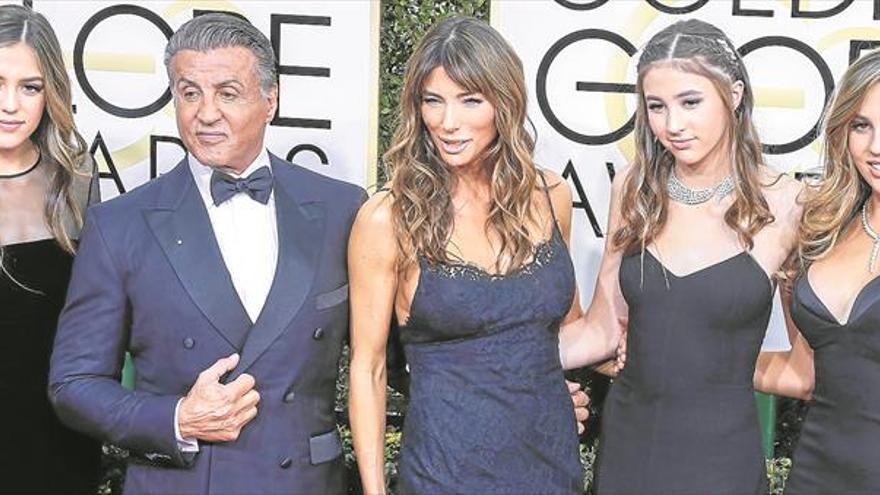 Las hijas de Stallone toman protagonismo