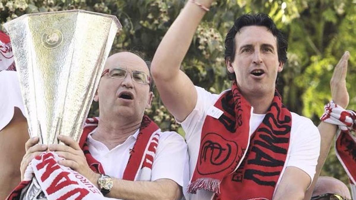 El presidente del Sevilla espera que su equipo luche por meterse en la Champions 2015-2016