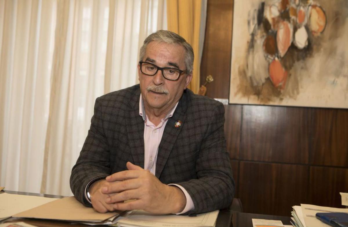 El alcalde de Mieres, Aníbal Vázquez. | Fernando Rodríguez
