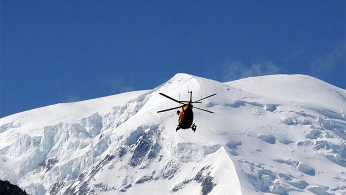 Los cuerpos sin vida fueron encontrados este domingo en el macizo del Mont Blanc