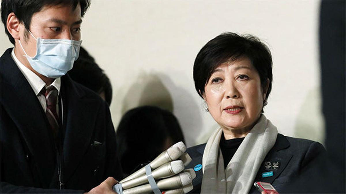 La gobernadora de Tokio, sobre el aplazamiento de los JJOO: "Es una muy buena noticia para los atletas"