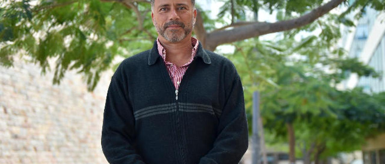 Miguel Ángel Rodriíguez, consejero de Medio Ambiente del Cabildode Gran Canaria, ayer.