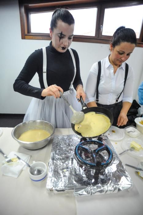 Cambados se entrega en el homenaje a las filloas