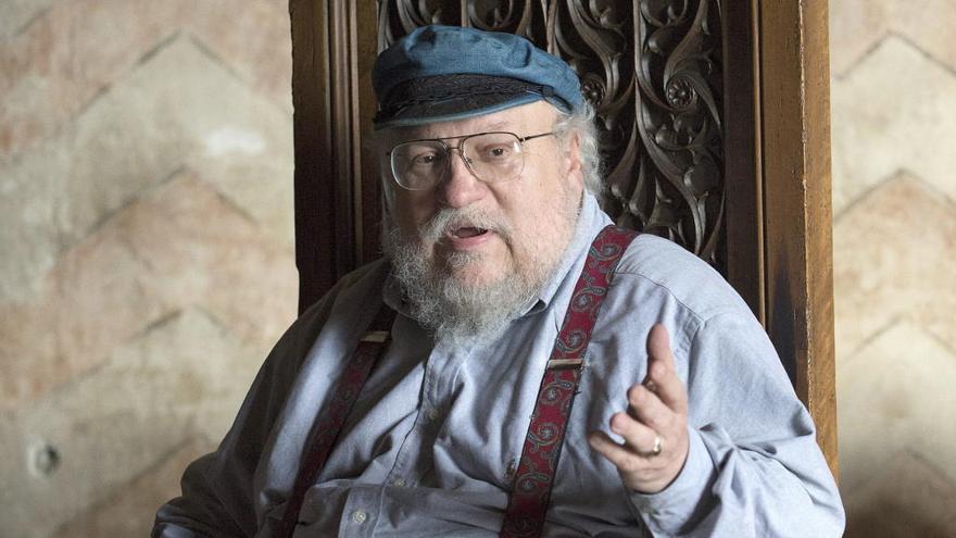 El escritor de ficción George R. R. Martin, en una foto de 2014.