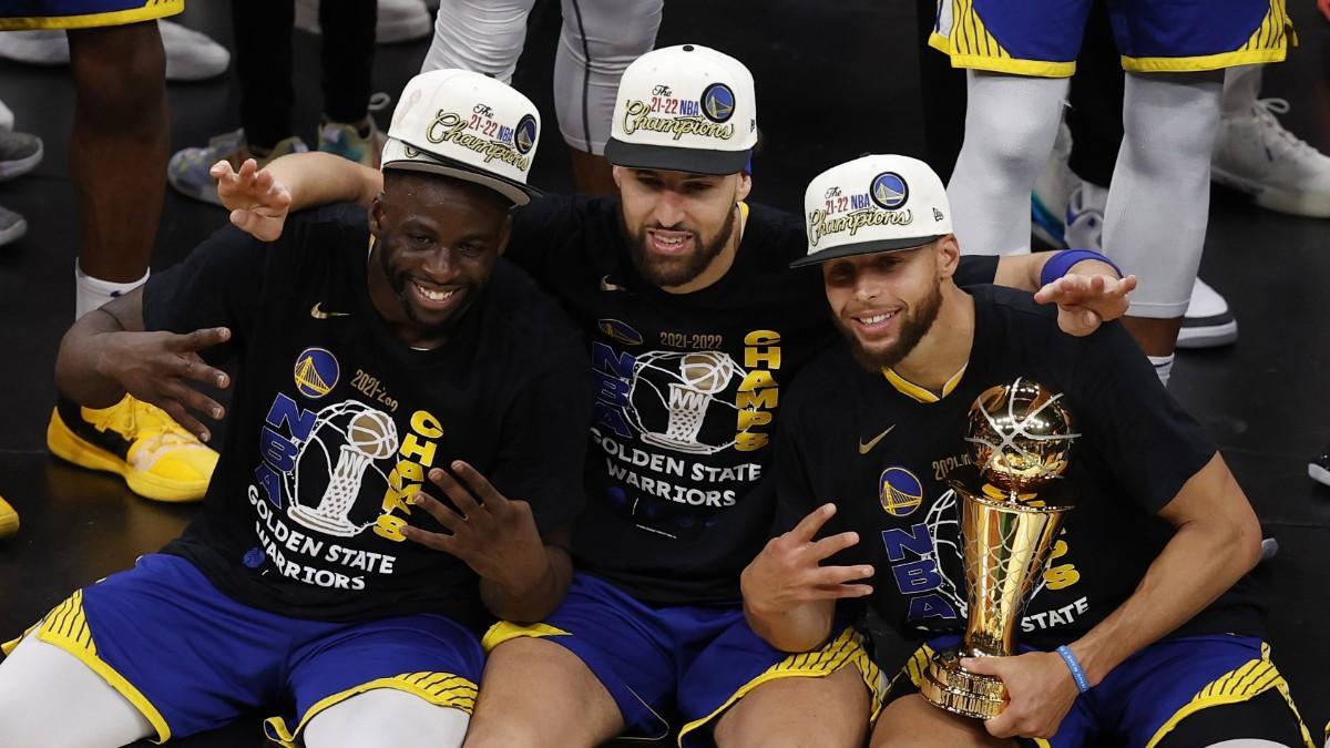 Green, Thompson y Curry han conformado una de las grandes dinastías en la historia de la NBA