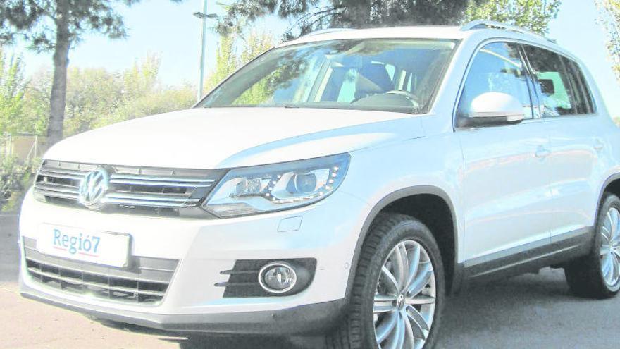 Una vista frontal del nou Volkswagen Tiguan