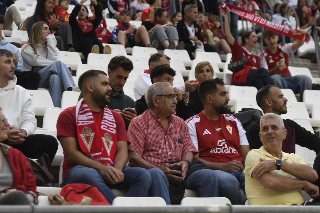 Las mejores imágenes del partido entre el Real Murcia y el Antequera