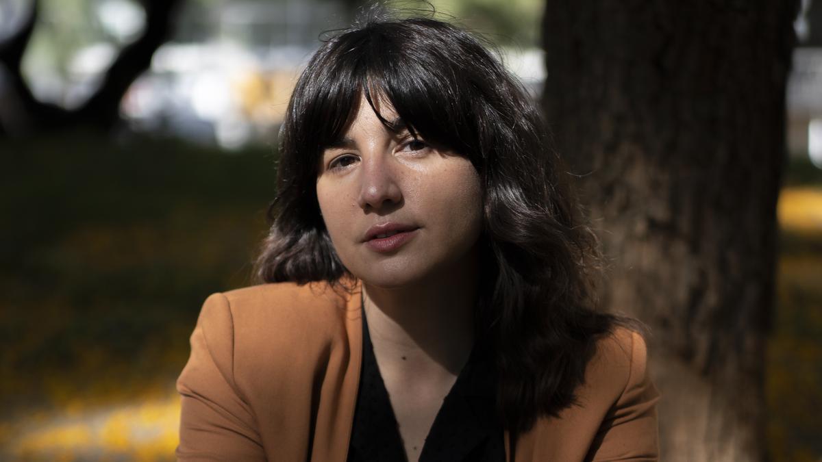 Joana Serrat, fotografiada en Barcelona