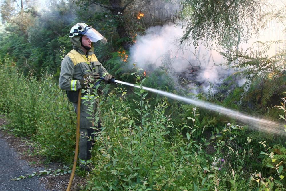 Incendio en Liripio