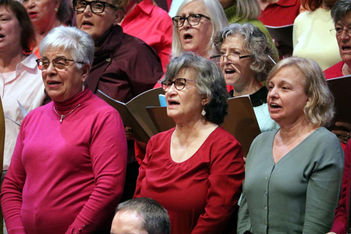 Les imatges de la cantata 'A la ciutat' de Figueres Les imatges de la cantata 'A la ciutat' de Figueres