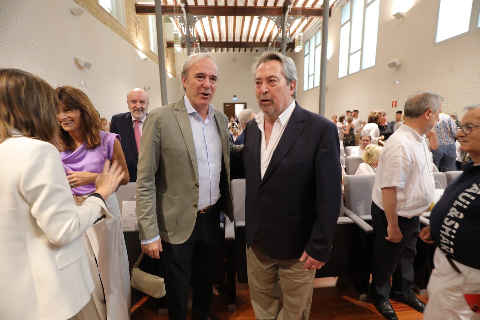 Presentación del libro de Juan Alberto Belloch en Zaragoza