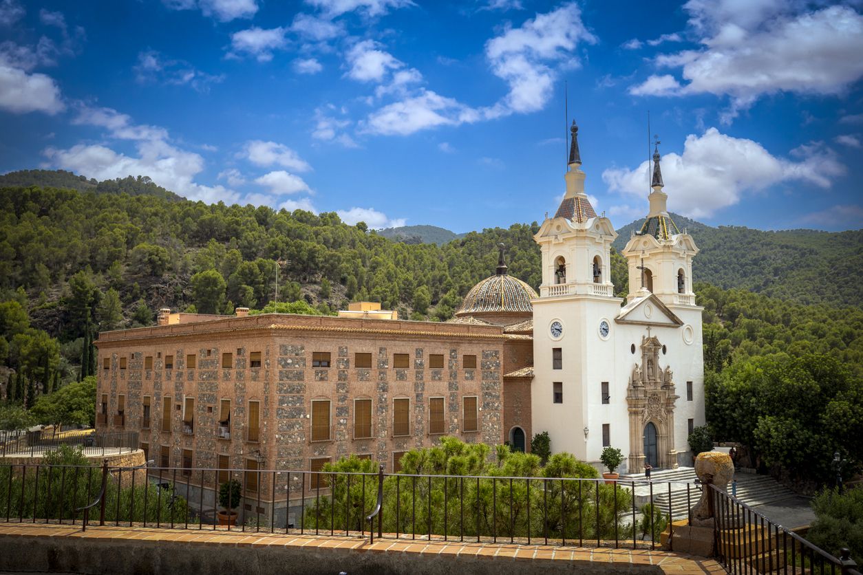 Este santuario se debe visitar por las espectaculares vistas.