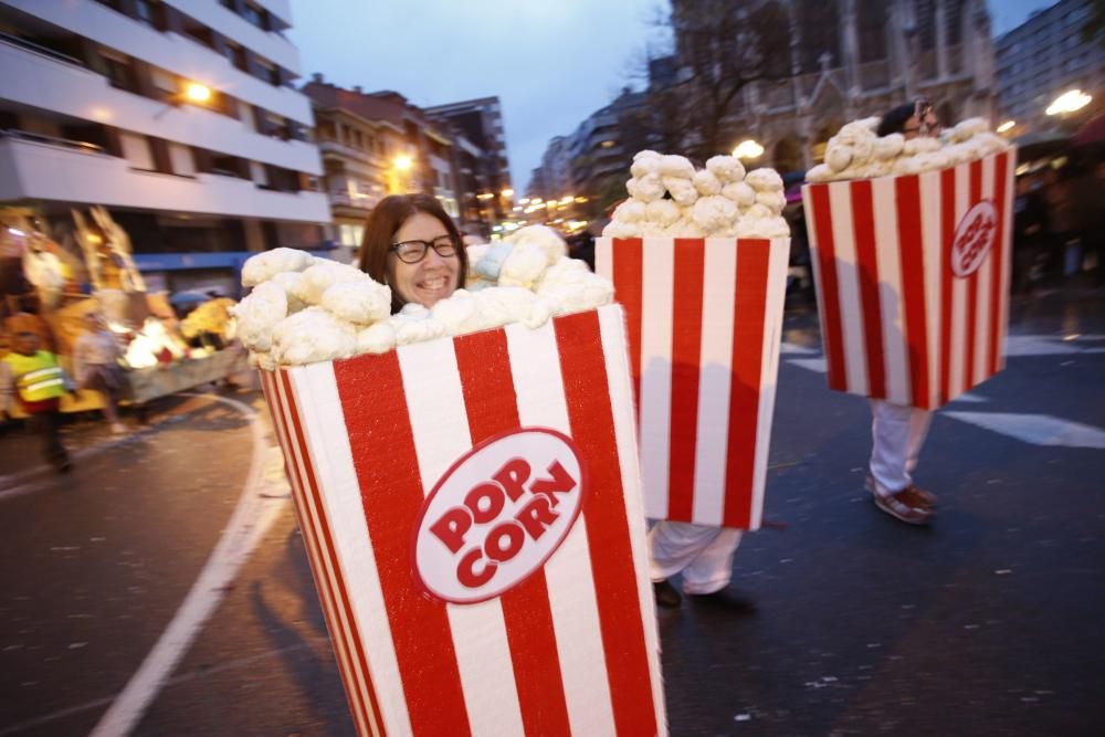 Desfile del martes de Carnaval en el Antroxu de Avilés