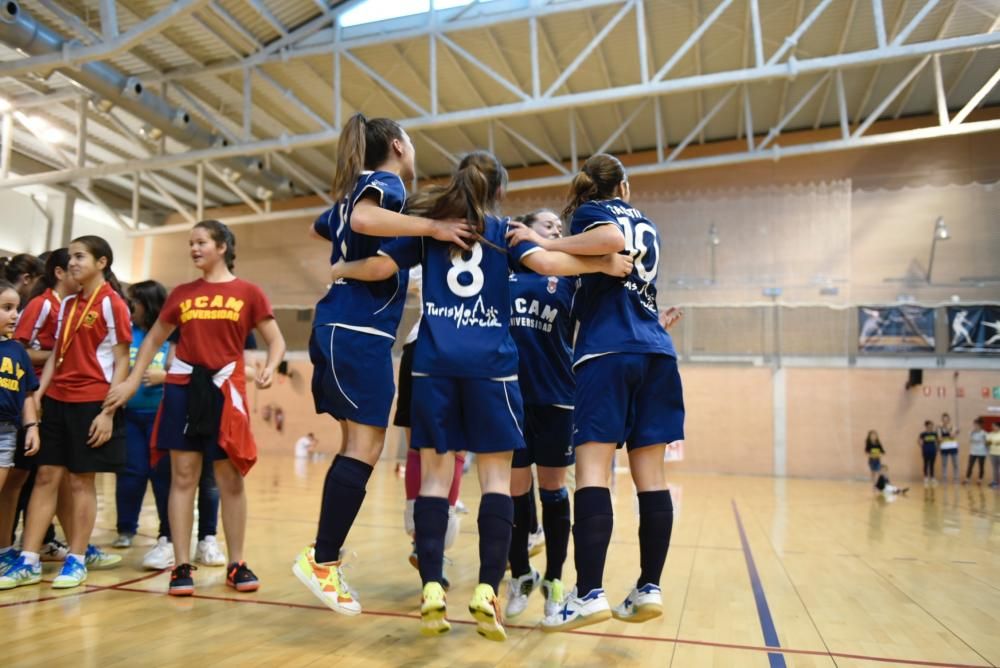 Ascenso del UCAM fútbol sala femenino