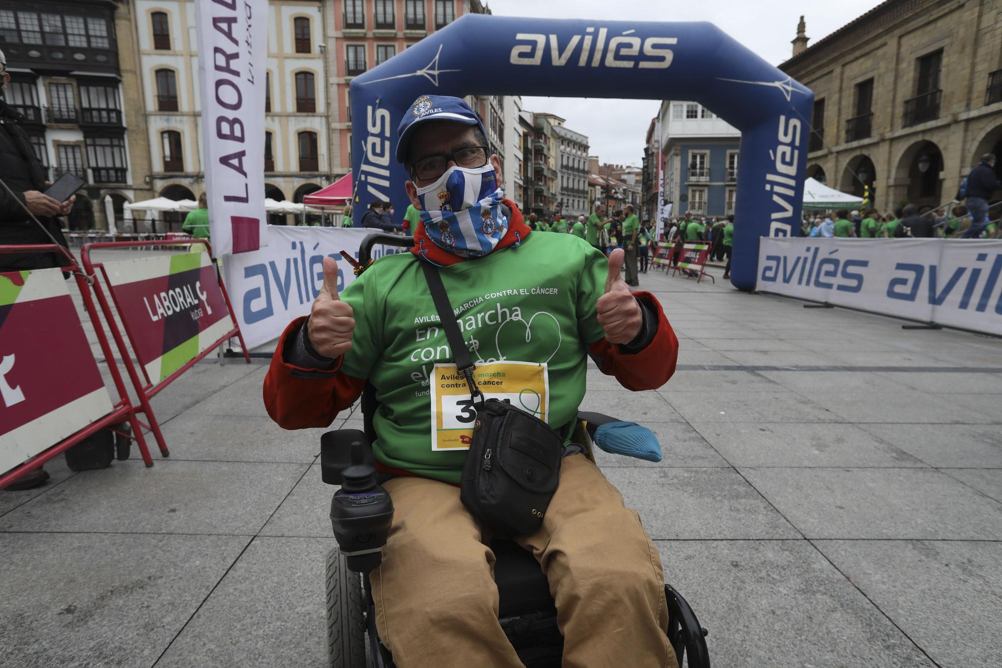 Marcha contra el cáncer de Avilés