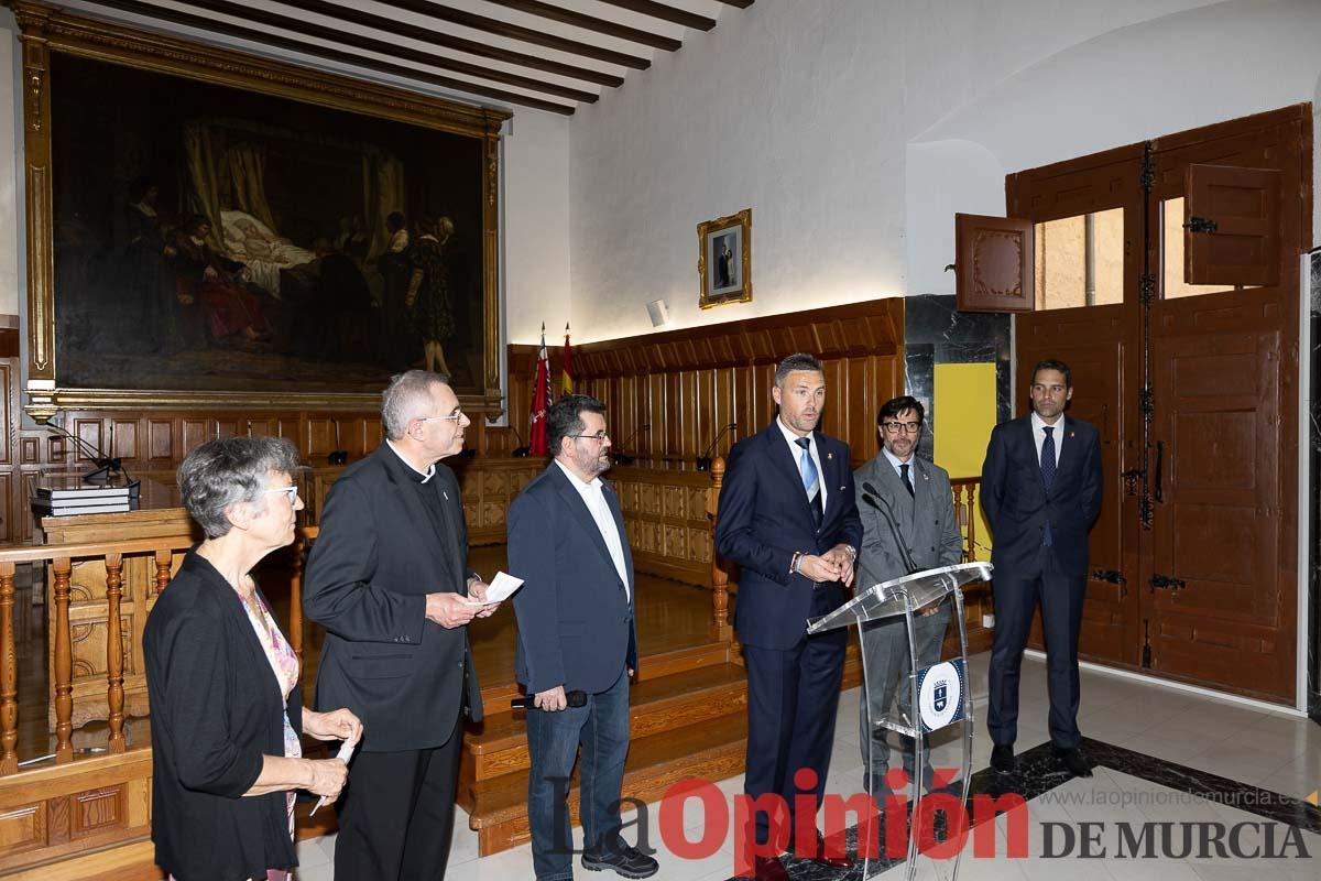 Recepción en Caravaca a la ciudad hermana de Obertshausen