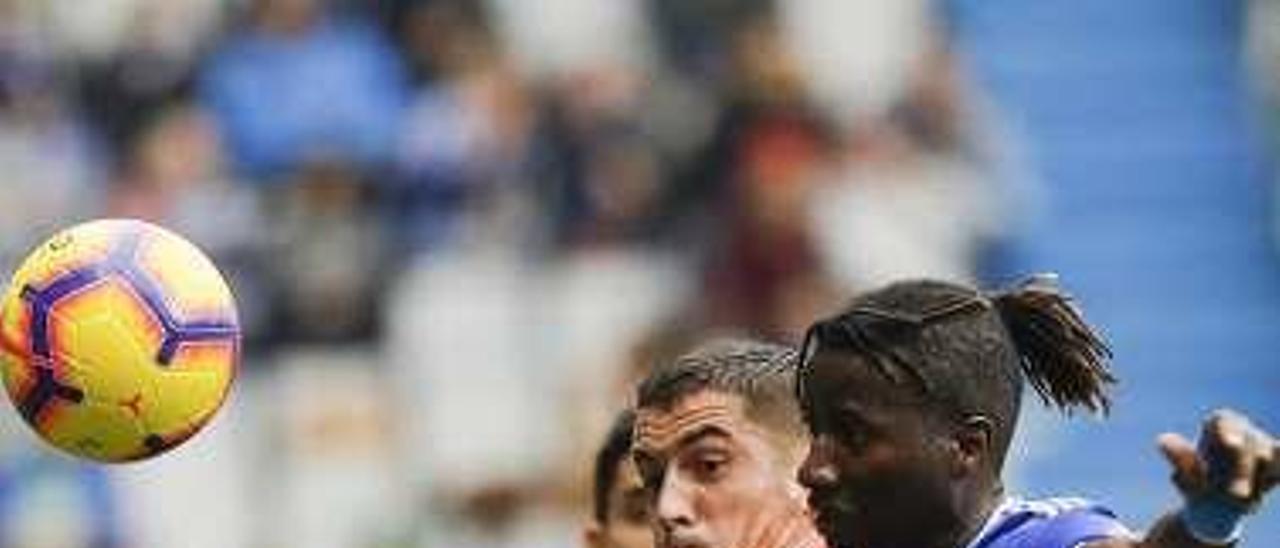 Ibrahima marcó en el Tartiere en su primer partido como titular