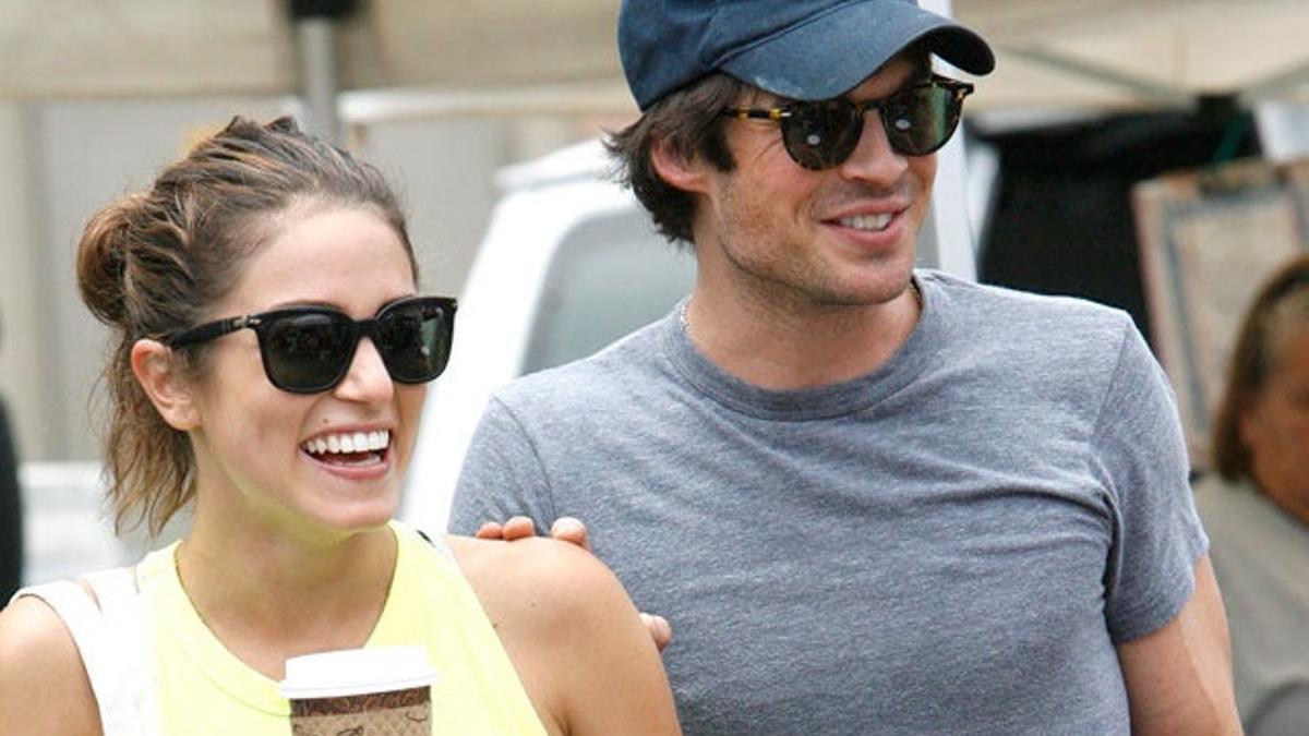 Ian Somerhalder y Nikki Reed