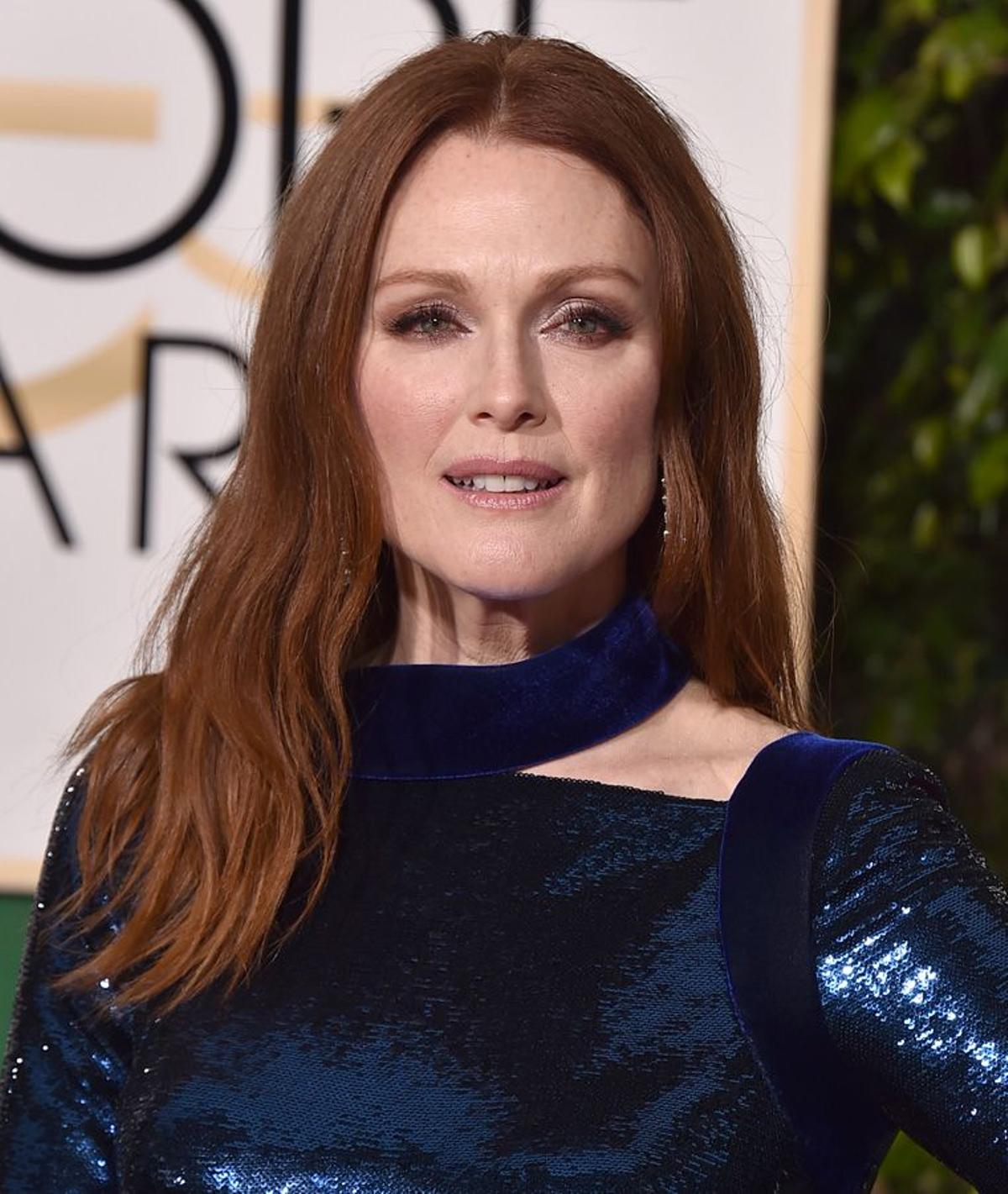 Globos de Oro 2016: el cuello de Julianne Moore