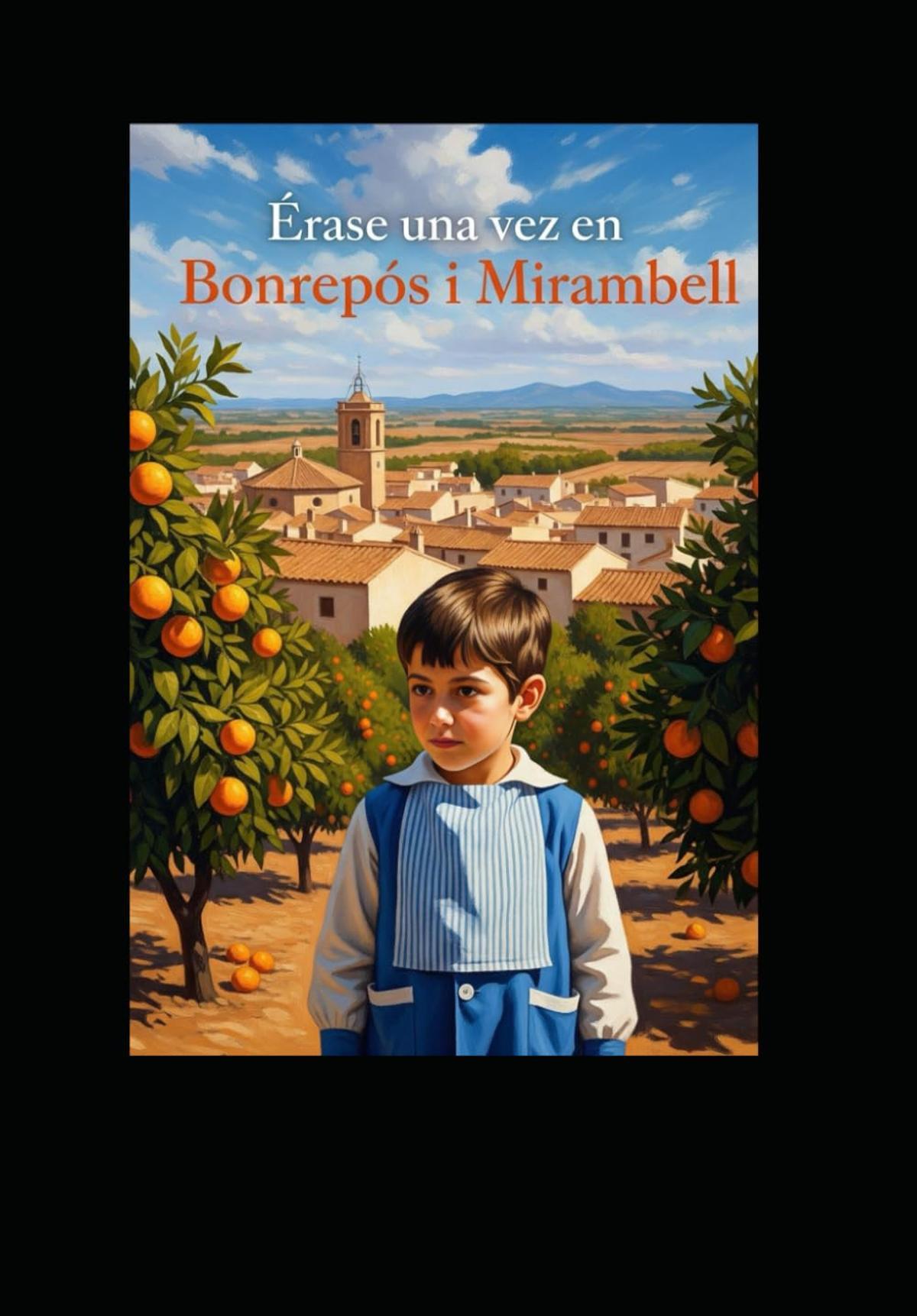 Portada del libro, con la foto de Pep Navarro de pequeño.