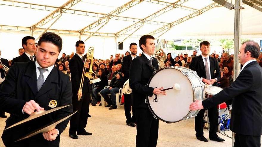 Anterior edición del Festival de Bandas de Meaño.  // Iñaki Abella