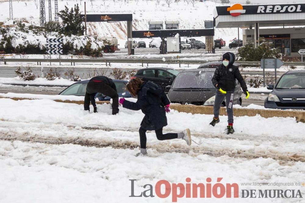 El temporal da una tregua en Caravaca