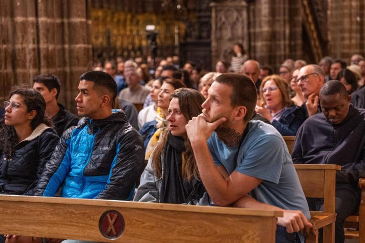 El  arzobispo Omella dedica la misa, en la Catedral de Barcelona, al Papa Francisco