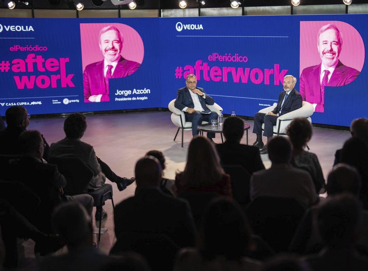 Azcón: "El país necessita una reforma electoral mitjançant un pacte PP-PSOE"