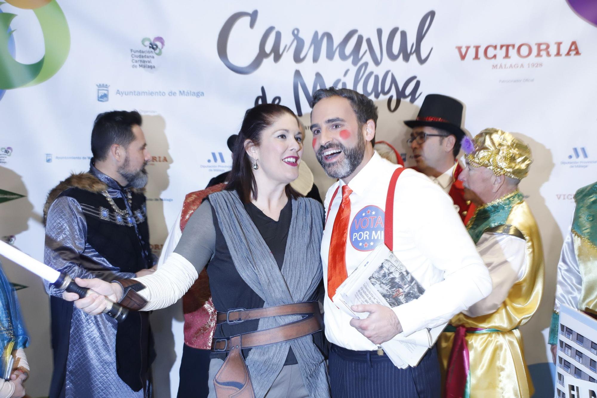 Photocall de la final de COAC del Carnaval de Málaga