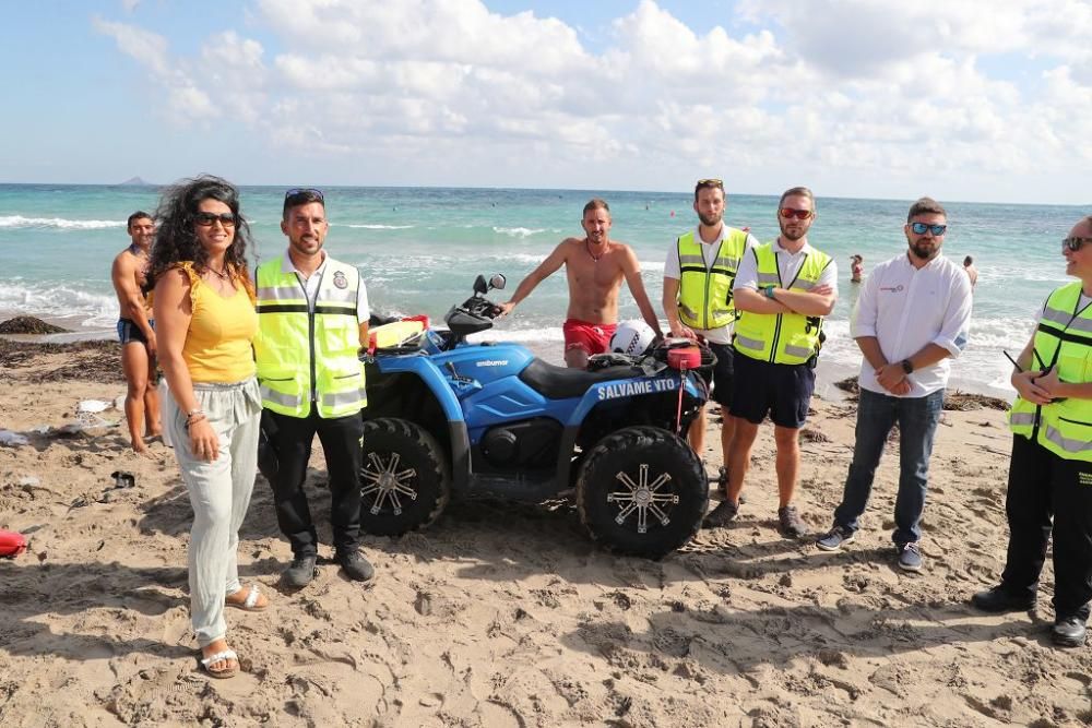 Simulacro de rescate en Cabo de Palos