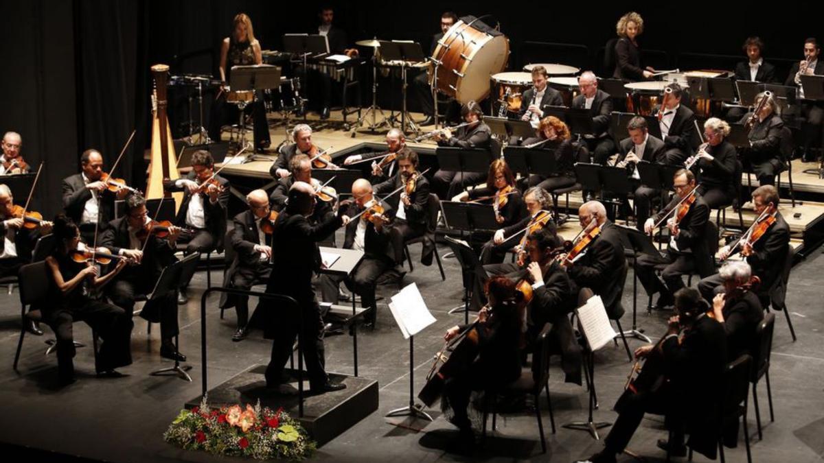 La Orquesta de Córdoba, durante una actuación.