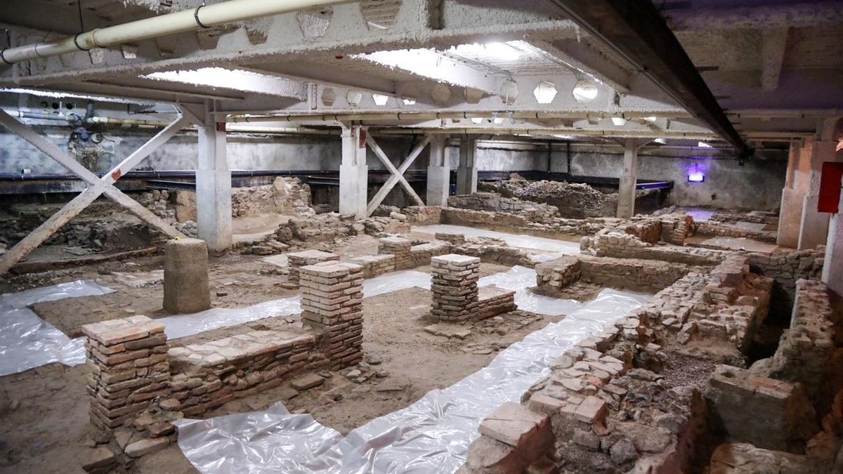 Restos encontrados en el sótano del Thyssen