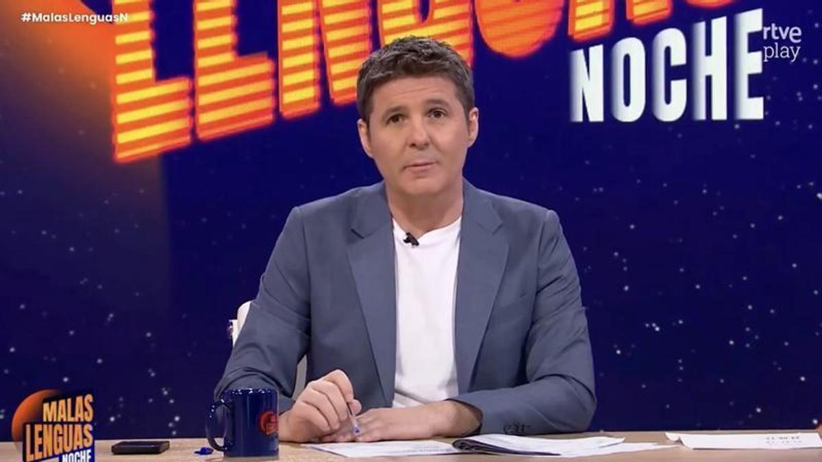 Jesús Cintora, este a así en 'Malas Lenguas Noche'.