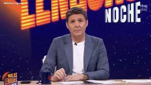 Jesús Cintora, este a así en Malas Lenguas Noche.