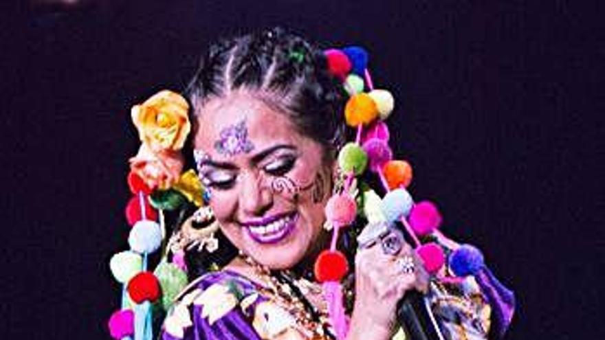 La artista Lila Downs.